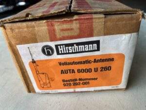 Elek Anten. Hirschmann Auta 6000 U 260 (1)