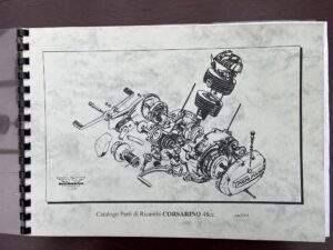 Moto Morini Onderdelen boek Re-print