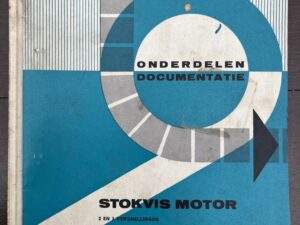 Stokvis motor 2 en 3 Versnelling Onderdeel boek 1963