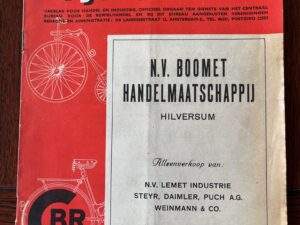 Vakblad De Nederlandse rijwielhandel 1954