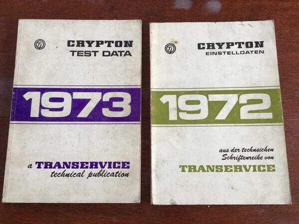 Crypton Testdata 1972