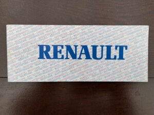 Renault gebr. Service boekje 1986