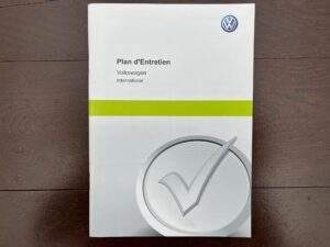 Volkswagen blanco Service boekje (Fr)
