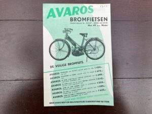 Avaros Folder 1953