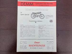 Demm Prestatie blad (Frans)