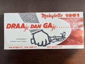 Kap. Mobylette Folder 1961