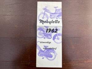 Kap. Mobylette Folder 1962 proramma