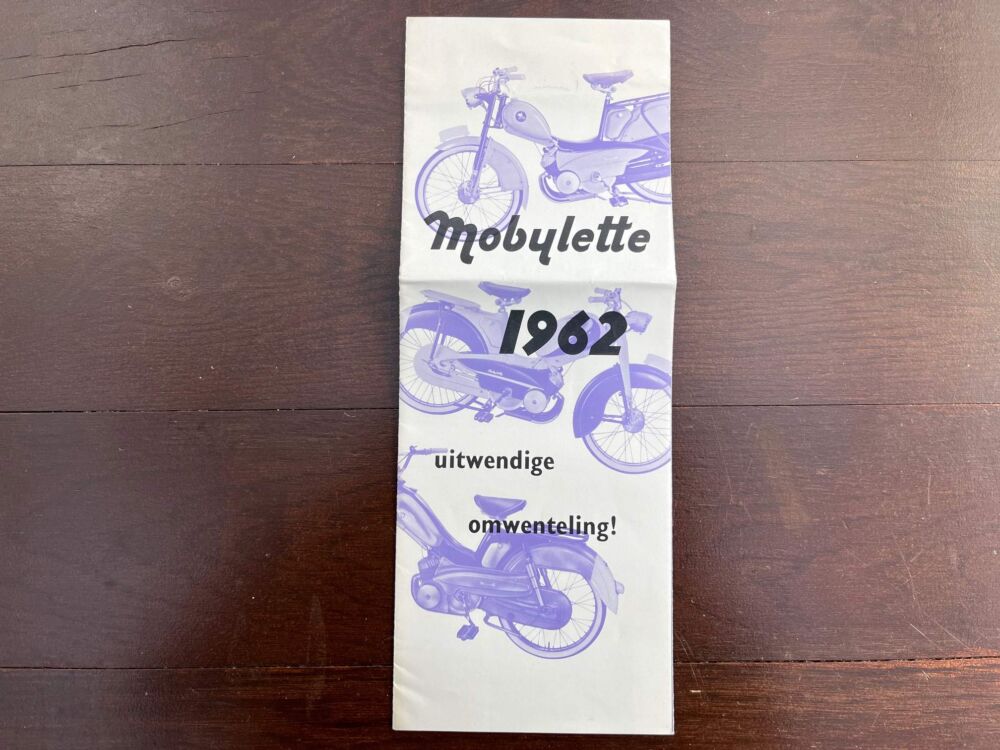 Kap. Mobylette Folder 1962 proramma