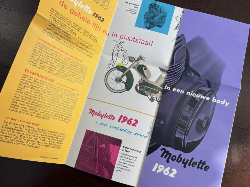 Kap. Mobylette Folder 1962 proramma - Afbeelding 2