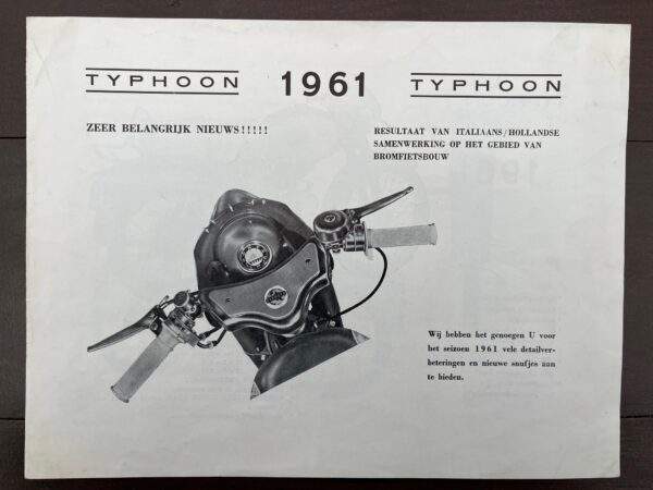 Typhoon Folder 1961 programma (1)