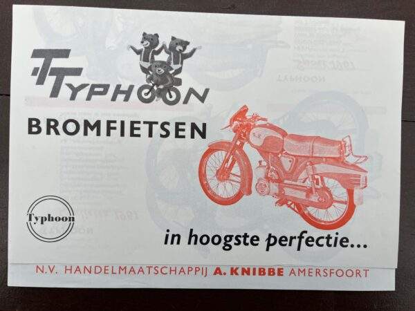 Typhoon Folder 1961 programma (2)