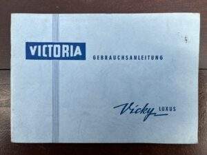 Victoria Vicky Luxus Instructieboekje