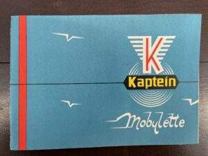 Kap. Mobylette 1958 Instructieboekje