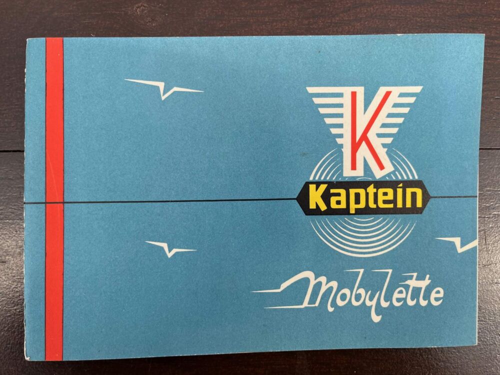 Kap. Mobylette 1958 Instructieboekje