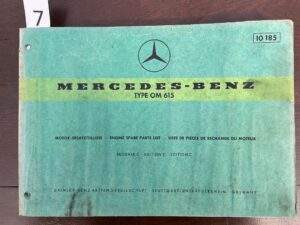 7/Mercedes  OM 615 motor 1969