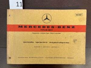 11/Mercedes M130V motor 1971