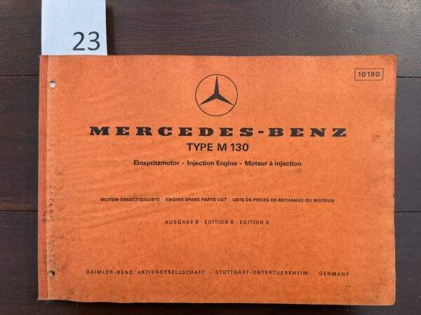 23/MercedesM 130V motor 1971