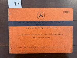 17/Mercedes M114 E motor 1970