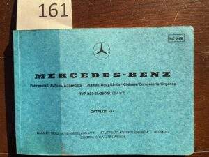 161/Mercedes 250SL/280SL onderd.