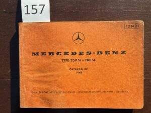 157/Mercedes 250SL/280SL onderd. 1968