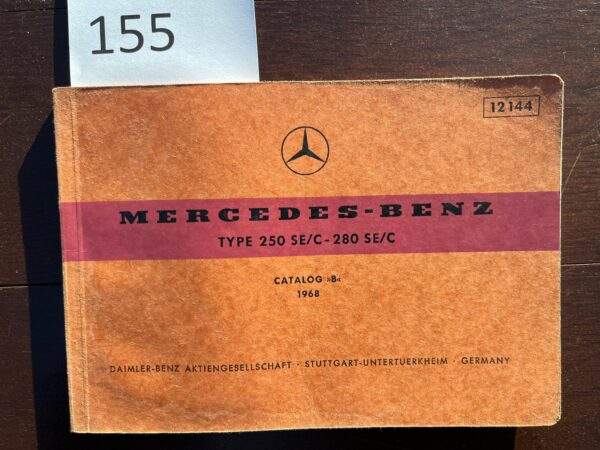 155/Mercedes 250se/280se/c onderd.1968