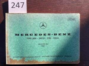 165/Mercedes 200/220d onderd.1968