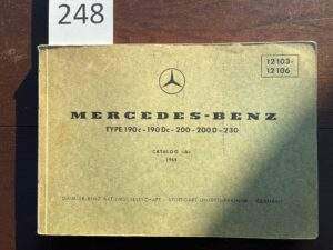 166/Mercedes 190/230 onderd. 1965