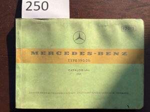 168/Mercedes 190/190db onderd. 1959