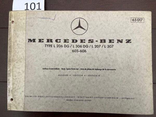 101/Mercedes L206/606 onderd. 1972
