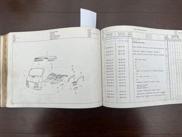 107/Mercedes L206/L306 ch/body 1972 - Afbeelding 4