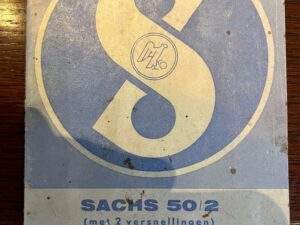Sachs motor 50/2 Instuctieboekje NR 312.2H6