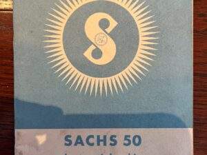 Sachs 50 instructieboekje 1956