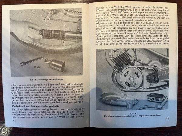 Sachs 50 instructieboekje 1956 - Afbeelding 3