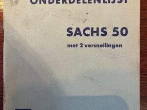 Sachs 50 met 2 versnellingen Onderdelenlijst