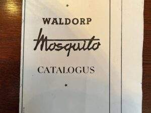 Mosquito Onderdelen Catalogus Re-print
