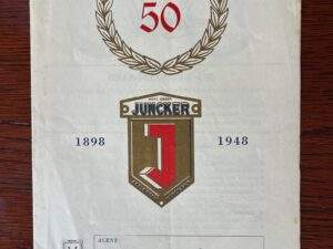 Juncker Rijwiel folder 1948