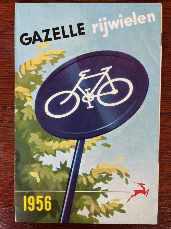 Gazelle Rijwiel folder 1956
