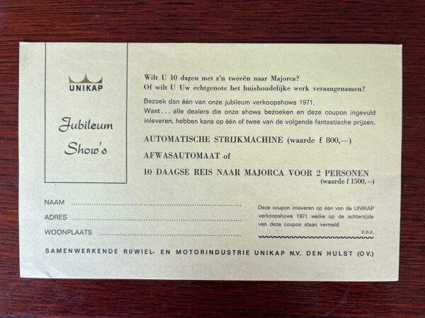 Union Unikap Jub. Show