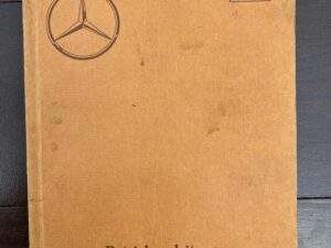 131/Mercedes 290 Instructie boekje1935