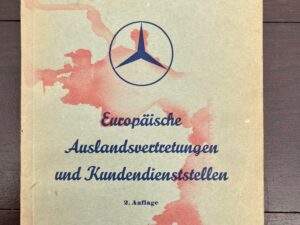 134/Mercedes dealerlijst 1952