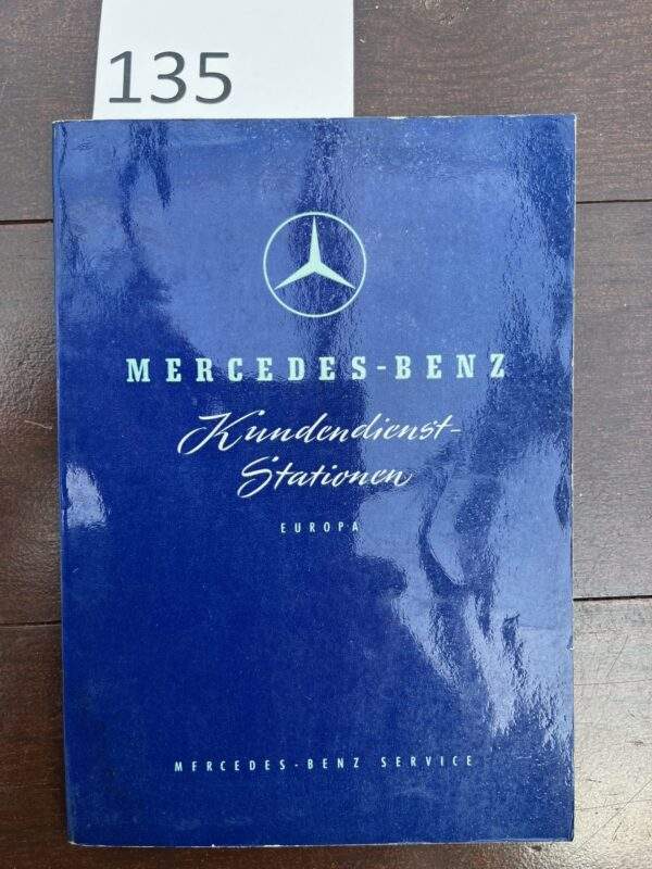 135/Mercedes dealerlijst 1957