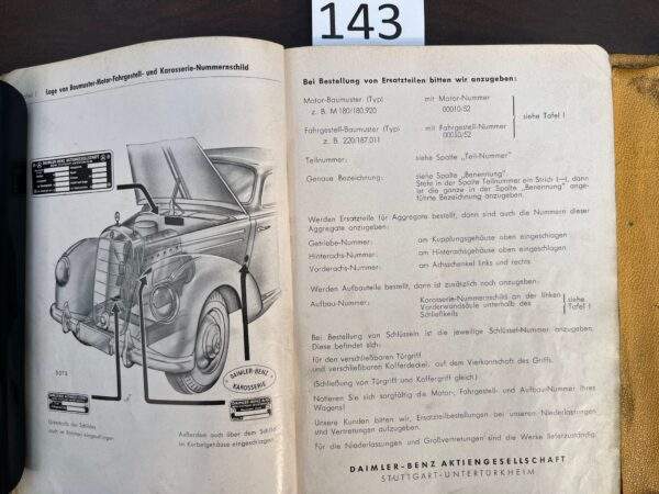 143/Mercedes 220 1952 - Afbeelding 2