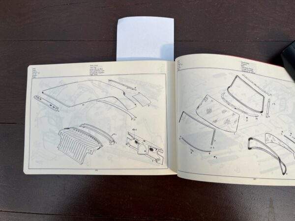 145/Mercedes 109 300 SEL  3.5 onderdelen boek. 1969 - Afbeelding 4