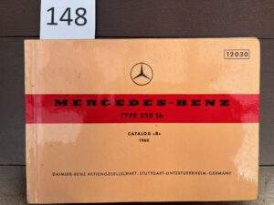 148/Mercedes 220/220sb onderd. 1960