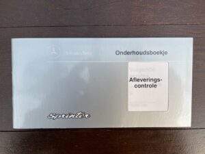 Mercedes Service  Boek Sprinter 1995