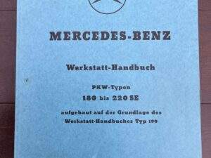 174/Mercedes 180/220se Werkplaats Handboek