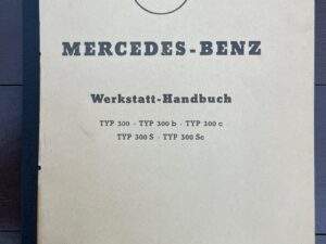 175/Mercedes 300/300se Werkplaats Handboek