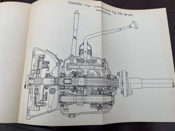 Werkplaats handboek Mercedes 230 (W143) 1937 - Afbeelding 4