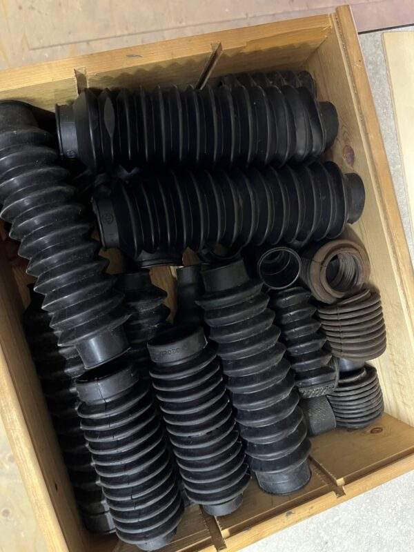 Voorvork rubbers