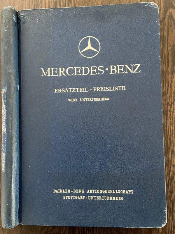 Mercedes Klem map jaren 50